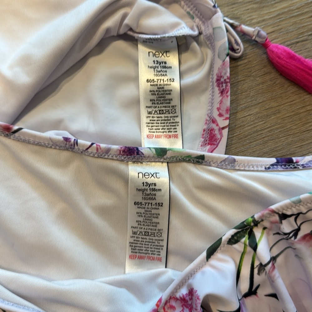 Next 2-Piece Rash Guard Swimsuit - Picture 2 of 2